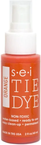 Miniatura 43 de S.E.I. Botella de spray de teñido anudado de caléndula: 2 oz. Spray de tinte de tela no tóxico, tinte permanente para ropa DIY, One Step