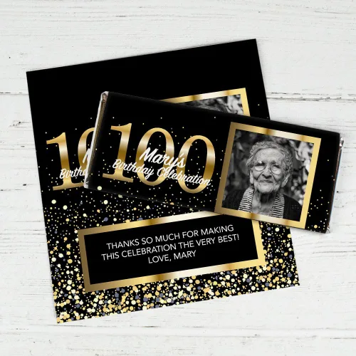Miniatura 22 de Regalos personalizados de fiesta de dulces de 30 cumpleaños de 12 quilates con fotos de barras de chocolate y envoltorios, regalos para invitados