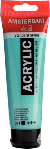 Miniatura 61 de Amsterdam Serie Estándar Tubo de Pintura Acrílica 120ml Azo Naranja 276 (17092762)