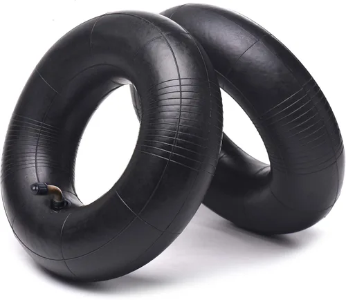 AR-PRO Cámara de aire, 2 unidades, 11 x 4.00-5, 11 x 4.50-5, 11 x 6.00-5, repuesto con vástago de válvula inclinada TR-87 para cortacésped,