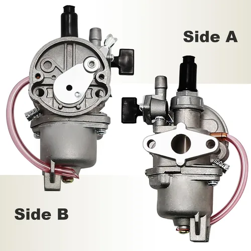 Miniatura 3 de laffoonparts - Carburador compatible con motor de 43 cc, 47 cc, 49 cc, 2 tiempos, mini, cuatrimoto, cuatrimoto, kart, ciclomotor, picador, cortador