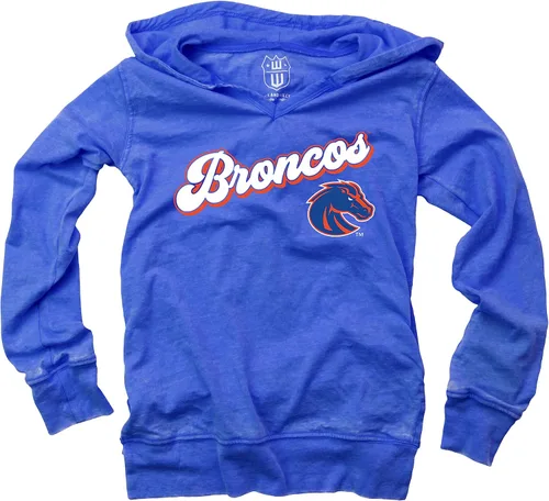 Miniatura 48 de Wes and Willy NCAA Camiseta con Capucha de Cuello en V para Niñas azul (Ucla bruins blue)
