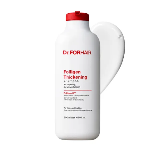 Miniatura 6 de Dr.FORHAIR Folligen Shampoo Cuidado coreano del cabello Champú clarificador del cuero cabelludo Cabello de aspecto más completo, 16.91 onzas