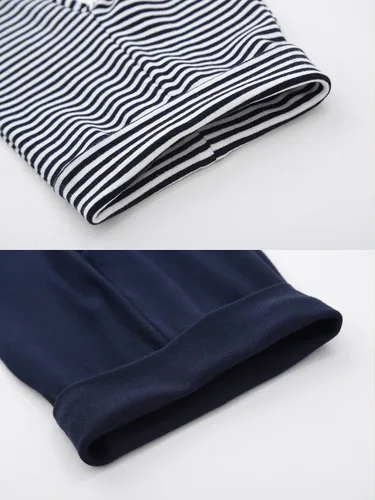 Miniatura 3 de ACESTAR Pantalones de algodón de cintura alta para recién nacidos y bebés leggings casuales con pies de 0 a 12 meses paquete de 3 unidades 1 paquete