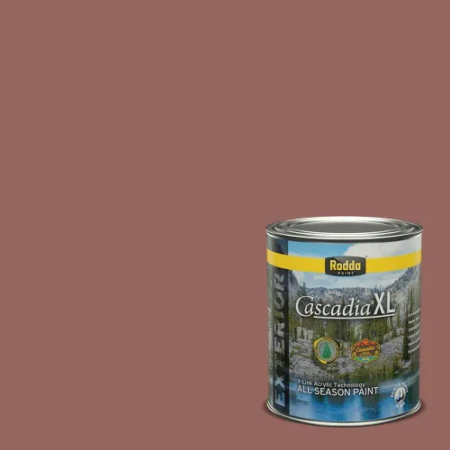 Miniatura 38 de Rodda Paint CASCADIA XL - Pintura satinada exterior e imprimación en uno, cuarto de galón, banderín para bebé
