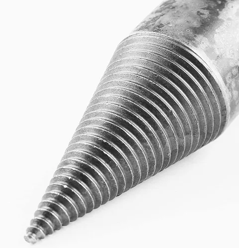 Miniatura 3 de Wood Log Splitter Firewood Drill Bit, Removable Wood Splitter Drill Bits, Heavy Duty Drill Screw Cone Driver with Square/Round Handle for