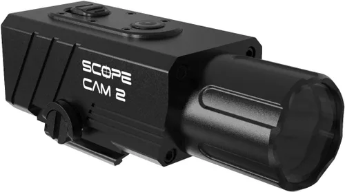 RunCam Cámara Scope Cam 2, cámara de video de juego Airsoft HD 1080P, cámara de caza con zoom impermeable, cuerpo de aluminio, grabación de video de
