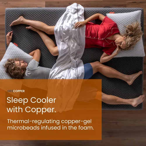 Miniatura 4 de Layla Colchón híbrido de espuma Sleep Colchón de apoyo Se puede girar a un lado suave o firme Diseño de enfriamiento avanzado Minimización