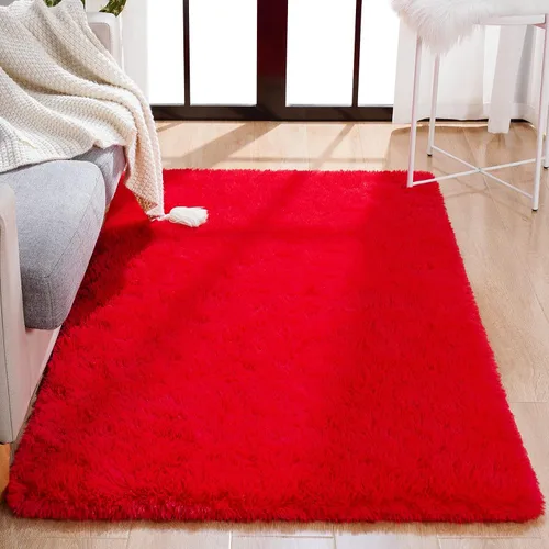 Miniatura 23 de BENRON Alfombras de pasillo esponjosas de 2 x 4 pies, suaves y largas para dormitorio, pasillo, entrada, cocina, alfombra lavable para decoración