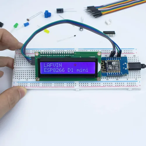 Miniatura 4 de Hosyond 5 unids D1 Mini NodeMcu ESP8266 ESP-12F WiFi Módulo Desarrollo Junta Compatible con Arduino/WeMos D1 Mini