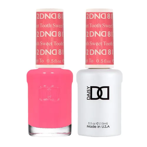 Miniatura 46 de DND - Juego de esmaltes de gel, colección rosa, esmalte de gel UV/LED y esmalte de uñas secado al aire, dúo de esmalte a juego sin astillas, 0.5