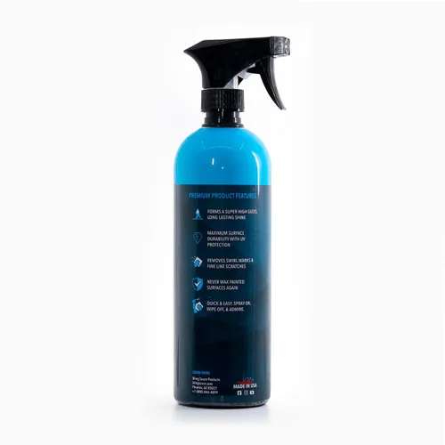 Miniatura 2 de Bling Sauce Platinum: Salsa Secreta, Recubrimiento Cerámico de Alta Gama (Si02) más Protección de Superficie con Acabado de Alto Brillo, 24 oz