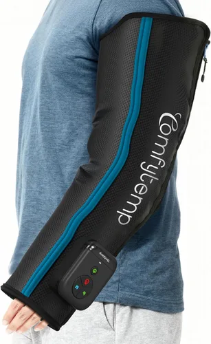 Comfytemp Dispositivo de terapia de compresión de aire K1065, masajeador inalámbrico de brazo completo para circulación y alivio del dolor, manga de