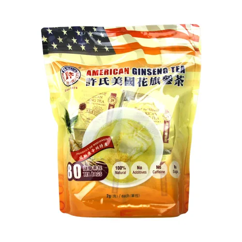 Miniatura 7 de Hsu's Bolsas de té de ginseng americano 100% sin cafeína cultivada en Wisconsin, vegano, sin gluten, té de hierbas para el bienestar, 40 bolsas
