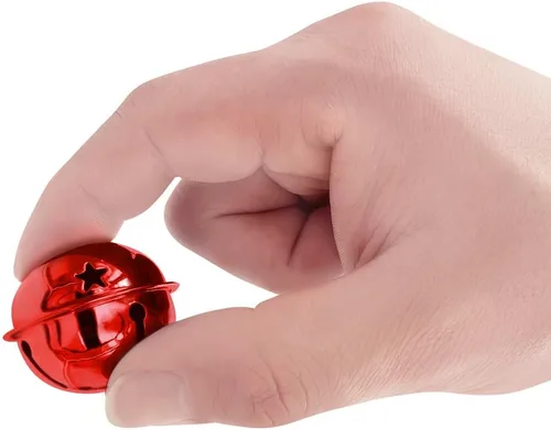 Miniatura 4 de CLLOOTVE Campanas de Manualidades Grandes de Metal de 2 Pulgadas/50MM para Hogar de Vacaciones, Festival de Navidad, Regalos, Decoración de Fiesta