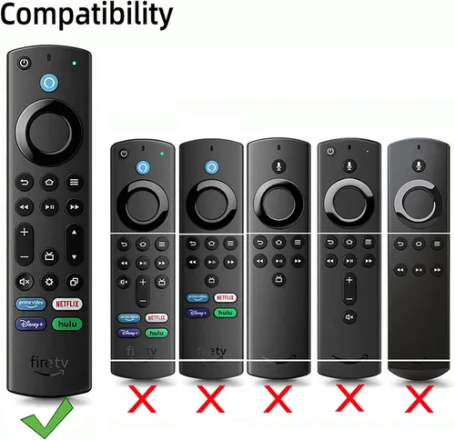 Miniatura 3 de Funda de silicona de 6.2 pulgadas para Fire TV Stick 2023 4K Max 2nd/Fir TV Omni Series/FireTV 4-Series Remote, Toshiba/Insignia FirTV con cordón