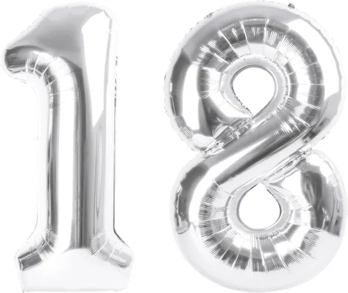 Miniatura 166 de Globos de números de 5 globos de 40 pulgadas, decoraciones de cumpleaños azules para niños y niñas, globos de números azul marino grandes