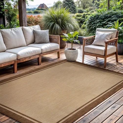 Miniatura 21 de CAMILSON Alfombra para exteriores, alfombras modernas para patios interiores y exteriores, tapetes de cocina y pasillo, alfombra lavable para porche