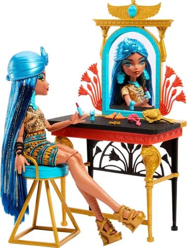 Miniatura 4 de Monster High Día de Miedo Propio Cleo de Nile Muñeca Set de Juego