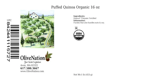 OliveNation Quinoa inflada 16 onzas