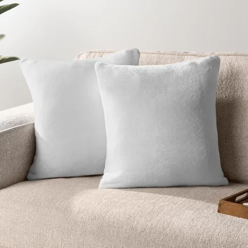 Miniatura 16 de PAVILIA Juego de 2 fundas de almohada negras de 20 x 20 pulgadas, fundas de almohada decorativas para cama, sofá, cojín decorativo bohemio para Negro