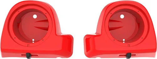 Miniatura 24 de Caja de altavoces de 6.5 pulgadas para kits de carenado inferior ventilado Rushmore se adapta a Harley Touring Road Glide, Road King, Street Glide