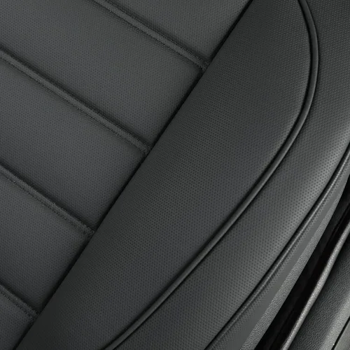 Miniatura 6 de 1 Paquete de Fundas de Asiento Delantero de Automóvil de Cuero, Fundas de Asiento Inferior para Automóviles, Funda de Cojín de Asiento de Conductor