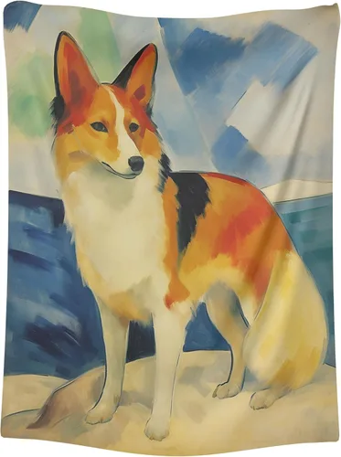 Miniatura 17 de Beaglier - Manta de poliéster de regalo para perro, manta pequeña de 30 x 40 pulgadas