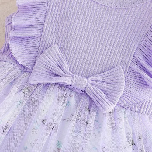 Miniatura 6 de Toddler Baby Girl Summer Outfit Seaside Skirt Sundress Summer Floral Dress Tulle Dress