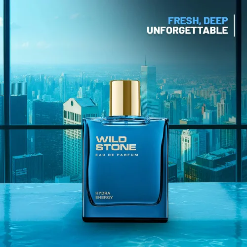 Miniatura 7 de Wild Stone Hydra Energy EDP Perfume Premium para Hombre, 100 ml Eau De Parfum de Larga Duración Fragancias Refrescantes para el Hombre Moderno