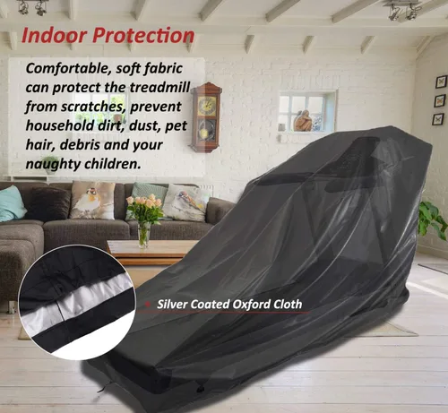 Miniatura 6 de MaWGcowerd Folding Treadmill Cover - Dustproof and Waterproof Oxford Cloth Sunscreen Cover