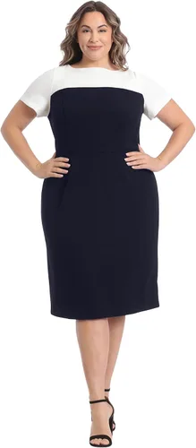 Miniatura 6 de London Times Funda con cuello bote para mujer