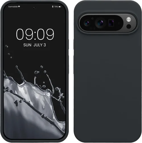 Miniatura 278 de kwmobile Funda Compatible con Google Pixel 6 Pro - Funda de Teléfono de Silicona TPU con Acabado Suave - Azul Caribe
