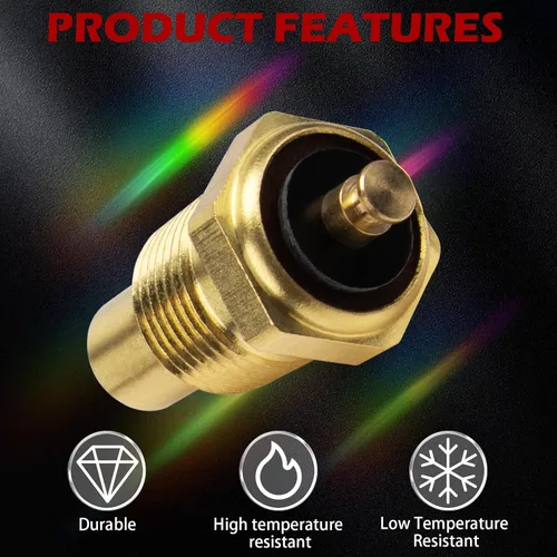 Miniatura 4 de Sensor de temperatura del refrigerante del motor profesional G1852, construcción de latón