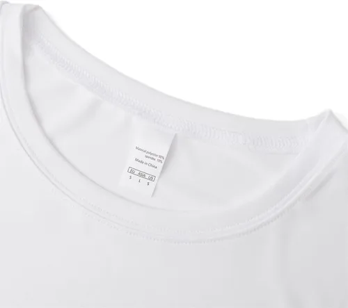 Miniatura 3 de LIBOSHENG Holster Camisa Hombres Oculto Llevar Compresión CCW Cuello Redondo Apretado Transpirable, Blanco