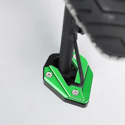 Miniatura 2 de Placa de extensión de soporte lateral de motocicleta compatible con Kawasaki Versys 1000 SE KLZ1000 SE LT+ 2015-2022 Soporte para almohadilla