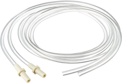 Tubo de repuesto (1 paquete minorista de 2 tubos) compatible con bomba Medela con estilo y nuevo extractor de leche avanzado con estilo, 100% libre