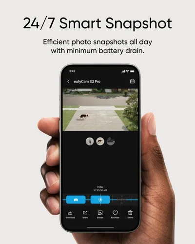 Miniatura 8 de eufy Security eufyCam S3 Pro - Kit de 2 cámaras, cámara solar inalámbrica para exteriores, visión nocturna MaxColor, cámara de seguridad 4K