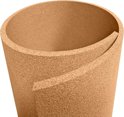 Miniatura 10 de Manton Cork Rollo de corcho de alta calidad, 4 x 4 x 1/2 pulgadas, material de grado 100% natural para tablones de anuncios, fotos decorativas