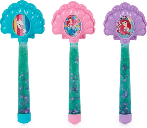 Miniatura 2 de SwimWays Disney Princess Ariel - Varitas de buceo con purpurina, paquete de 3, juguetes de baño y suministros de fiesta en la piscina para niños