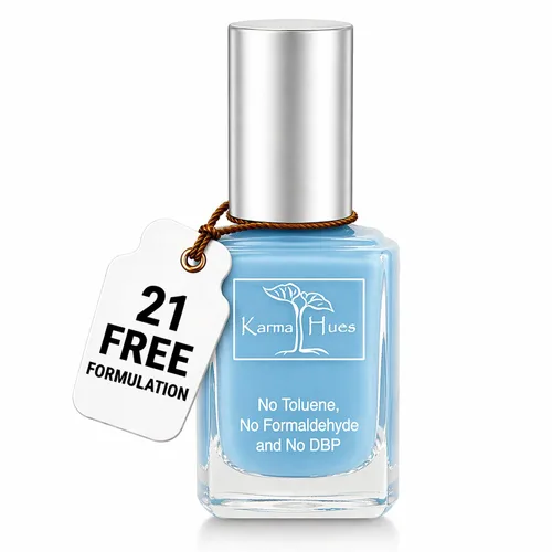Miniatura 26 de Karma Organic Esmalte de uñas natural, no tóxico, pintura de uñas vegana y libre de crueldad (caja azul pequeño)