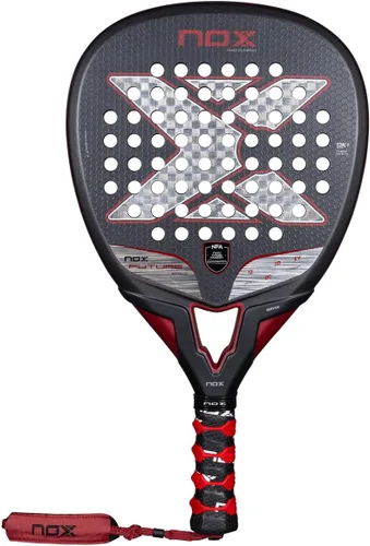 Miniatura 9 de Pala de pádel Future Attack 12K Alum NFA Edition Pala de Padel en forma de diamante Cara de carbono de alumbre de 12 quilates, núcleo EV50