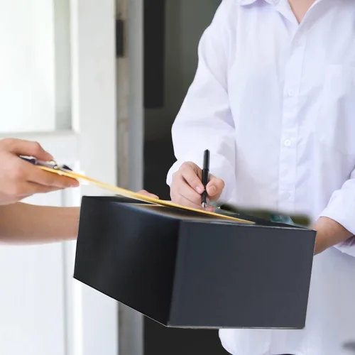 Miniatura 9 de Rempry Cajas de envío negras de 9 x 6 x 4 pulgadas, paquete de 20 cajas de cartón para pequeñas empresas, cajas de regalo para embalaje de envío