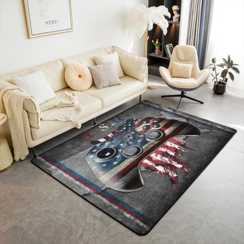 Miniatura 8 de Erosebridal Cowboys - Alfombra antideslizante de 3 x 5 pies, alfombra de caballos occidentales, tapete decorativo para interiores, montañas