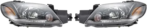 Miniatura 8 de Para Mitsubishi Outlander faro 2003 2004 lado del conductor para MI2502150 MN133515