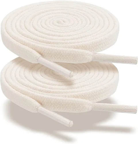 Miniatura 2 de ZHENTOR 2 pares de cordones para zapatos deportivos, cordones planos de 516 pulgadas de ancho, cuerdas de zapatos para tenis