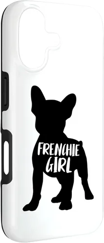 Miniatura 3 de Funda para iPhone 17 con diseño de bulldog francés con diseño divertido de Frenchie Girl