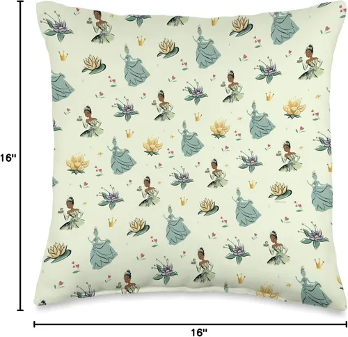 Miniatura 4 de Disney Tiana The Princess and The Frog - Cojín (16.0 x 16.0 in), multicolor