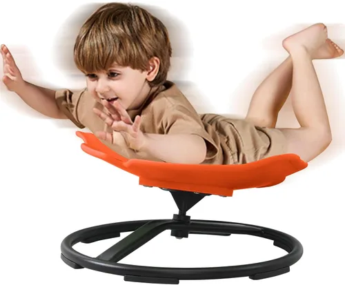 Silla giratoria sensorial de autismo para niños autistas, juguete de asiento giratorio de 360° para niños con autismo y TDAH, silla sensorial de