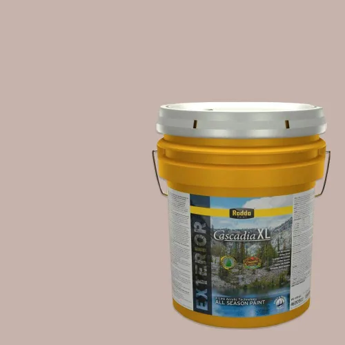 Miniatura 124 de Rodda Paint CASCADIA XL Pintura e imprimación satinada exterior en uno, cuarto de galón, pimienta de Jamaica